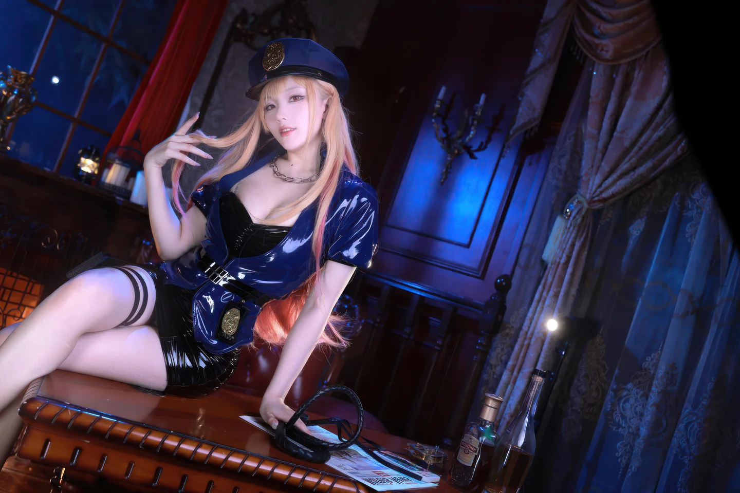 起司块wii - 喜多川海梦女警 [36P-357MB] tg@simisebaisi 【丝足阁】001.webp